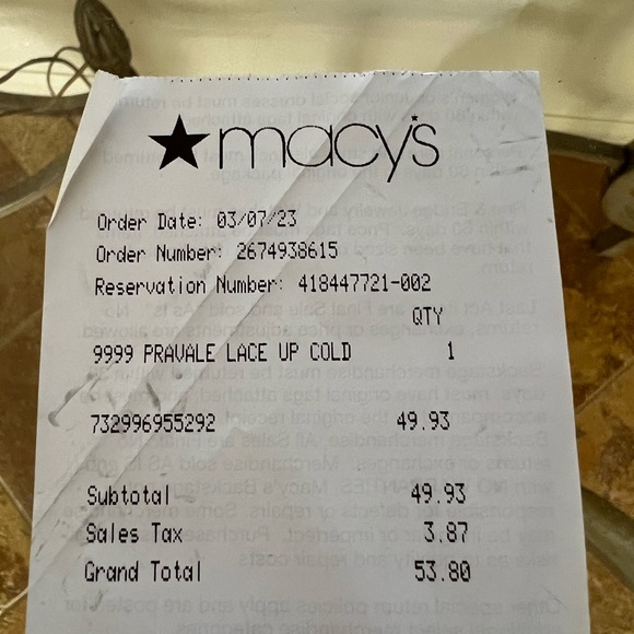 INC Woman’s Ankle Boots Brand New Size 9.5 - Picture 4 of 4